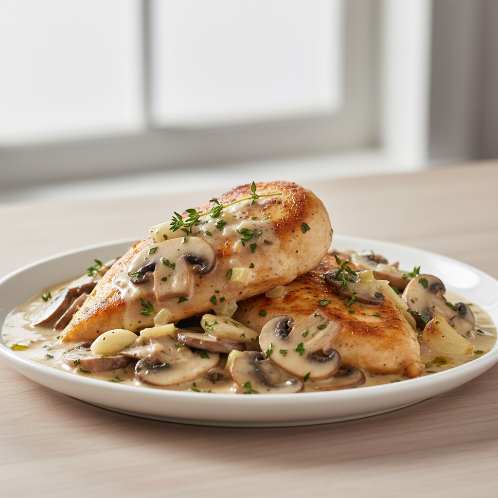 Creamy Mushroom Chicken