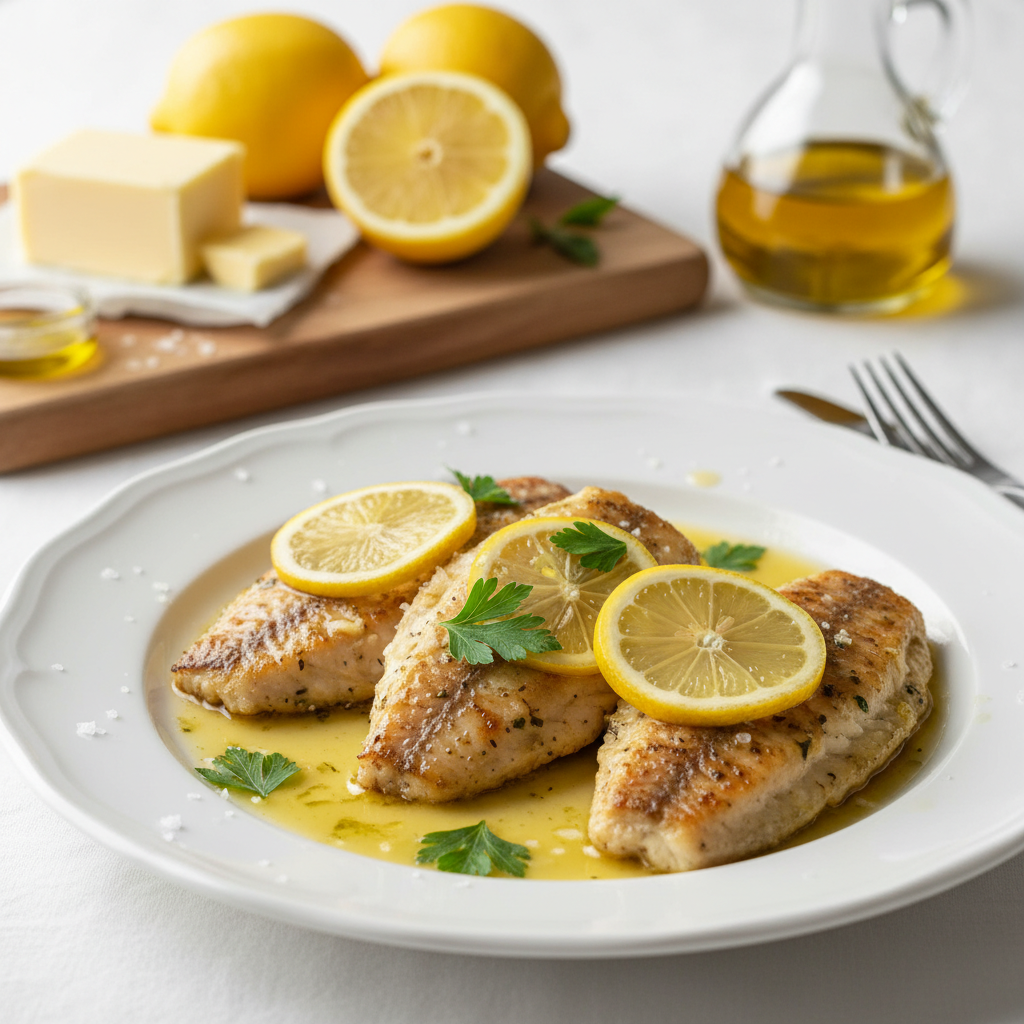 Lemon Butter Tilapia