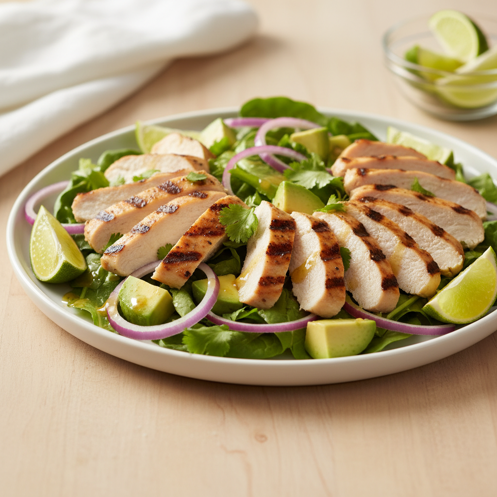 Zesty Chicken & Avocado Salad