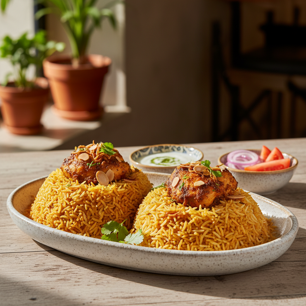 Classic Chicken Biryani for Two