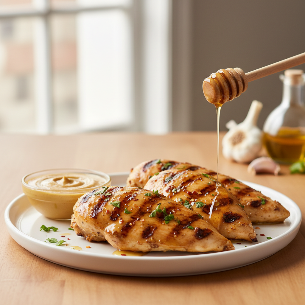 Grilled Honey Mustard Chicken