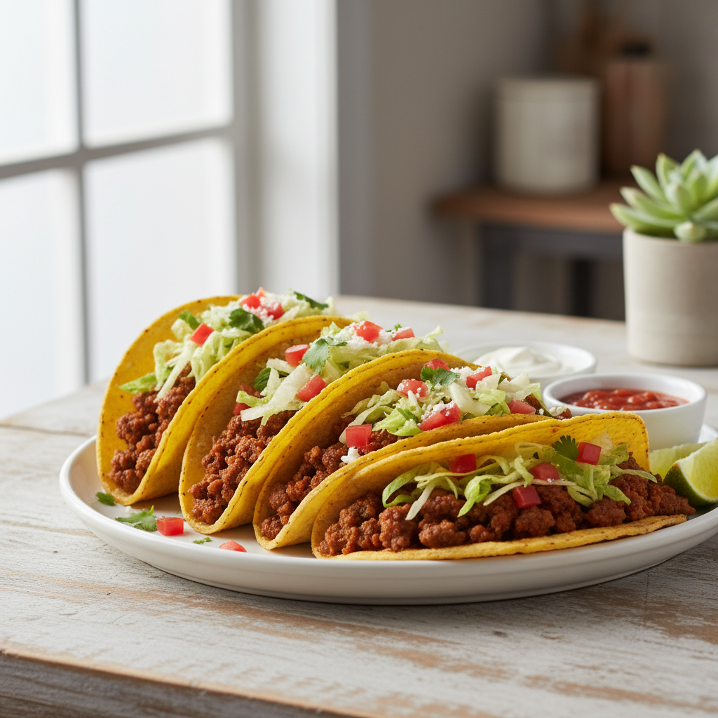 Classic Ground Beef Tacos