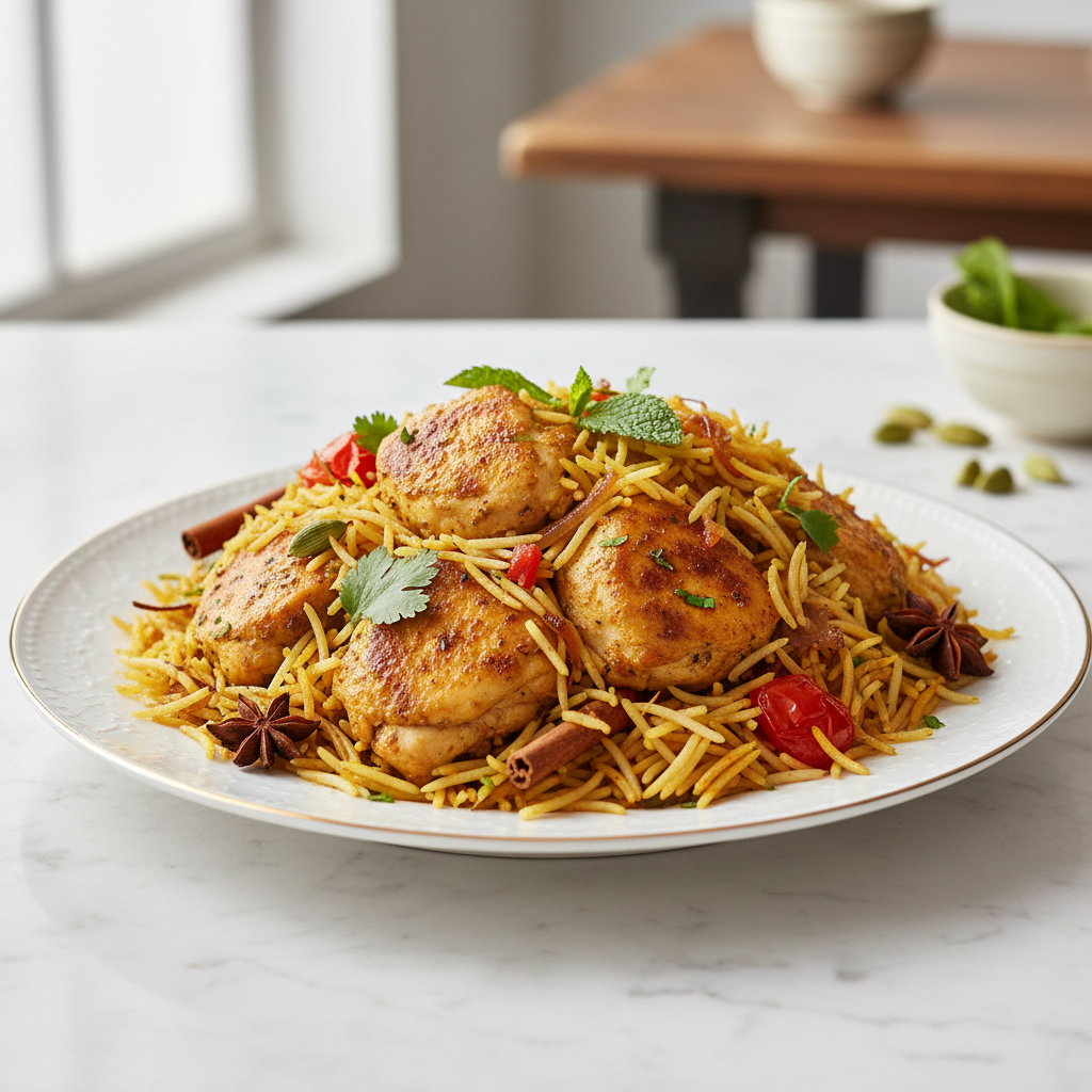 Speedy One-Pot Chicken Biryani