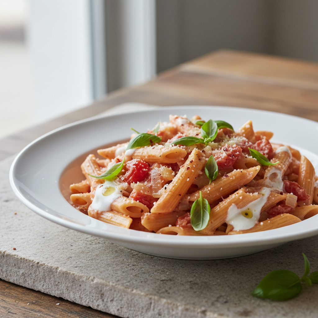 Creamy Penne alla Vodka