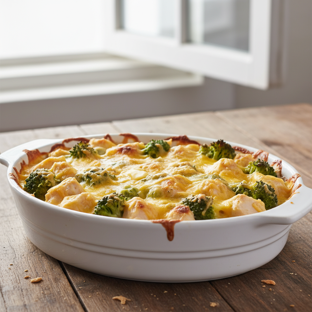 Creamy Chicken and Broccoli Bake