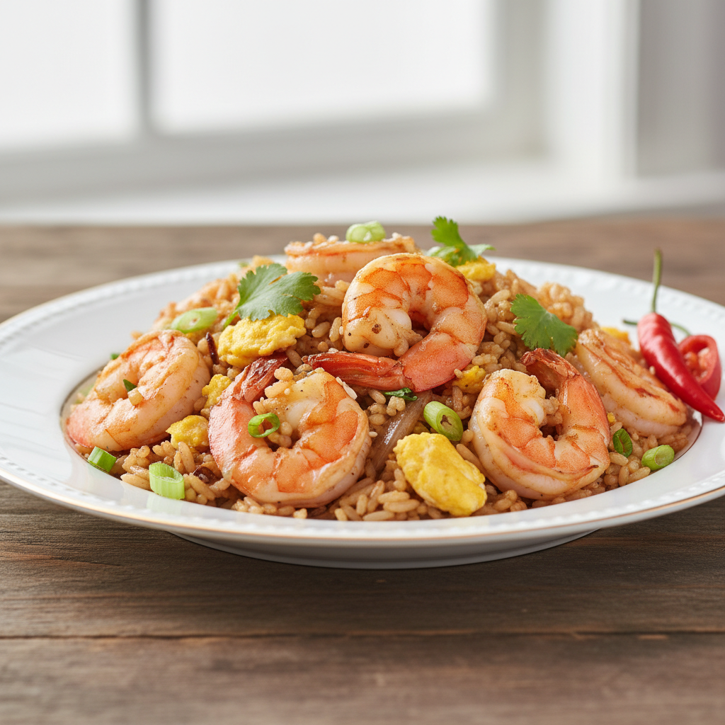 Quick Shrimp Fried Rice