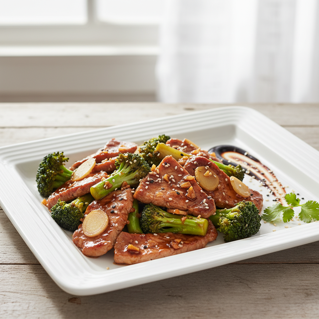 Quick Pork & Broccoli Stir-Fry