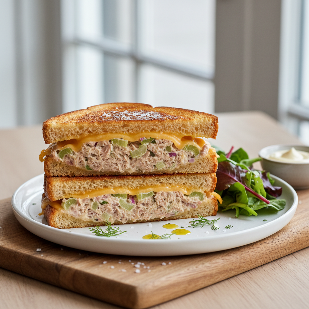 Classic Tuna Melt Sandwich