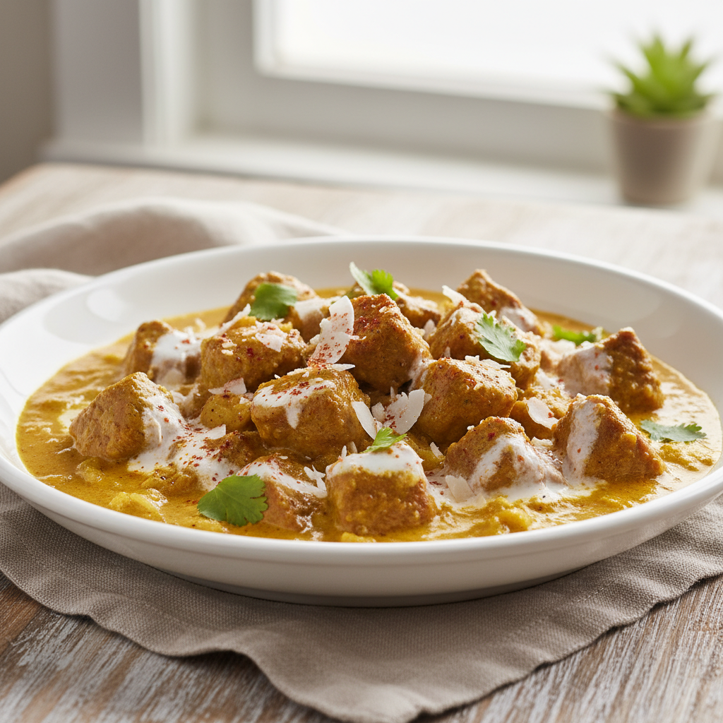 Creamy Lamb Curry with Coconut