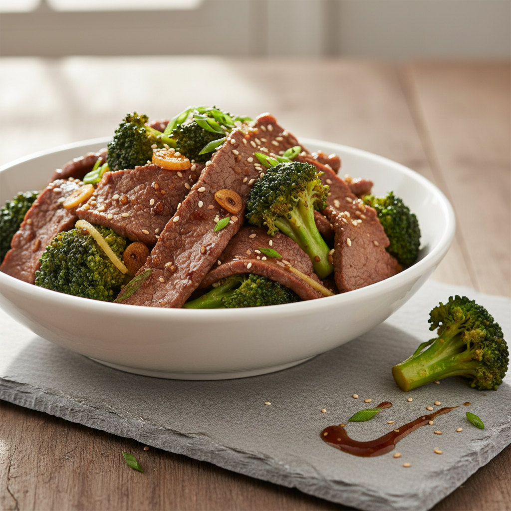 Savory Garlic Soy Beef & Broccoli Stir-fry