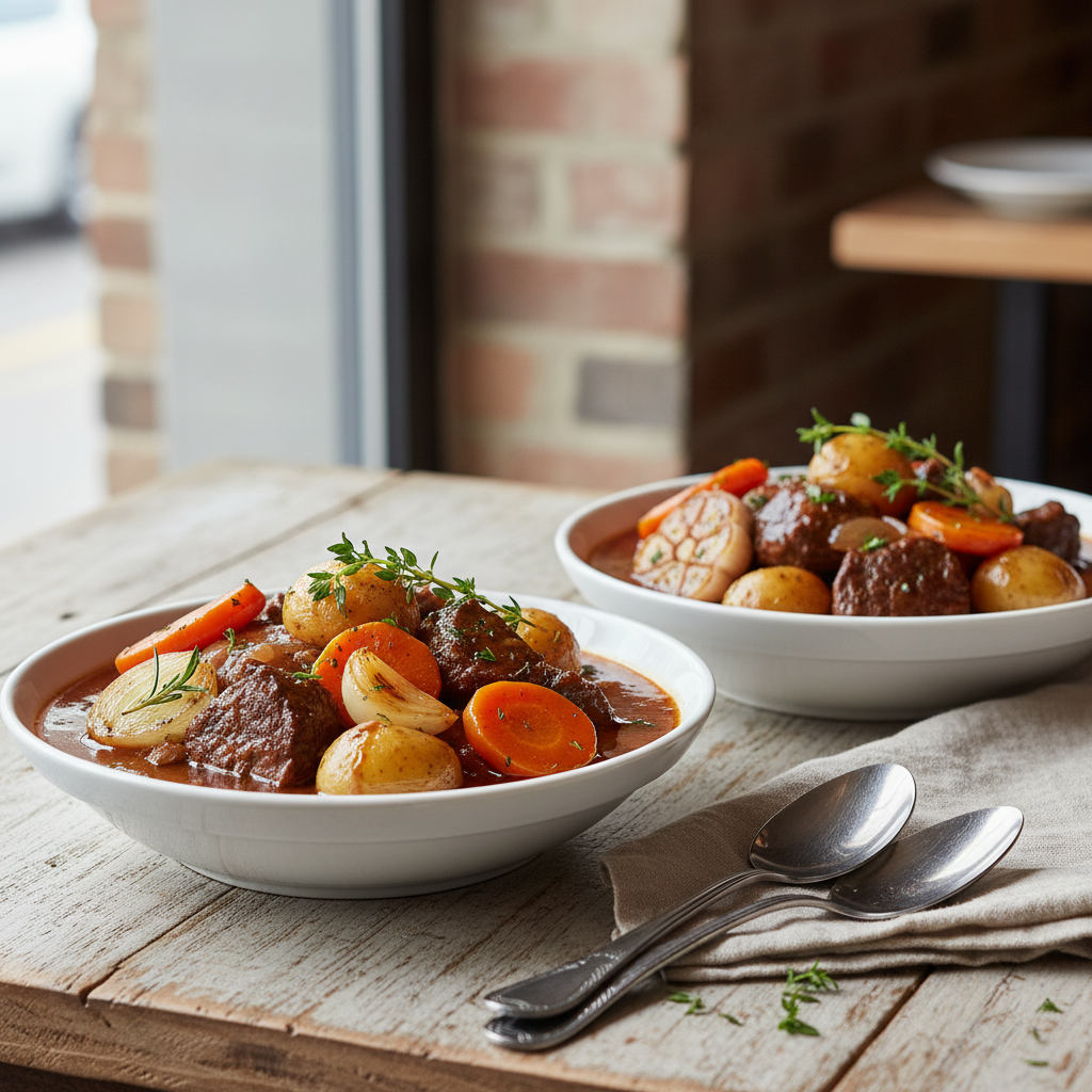 Hearty Classic Beef Stew for Two